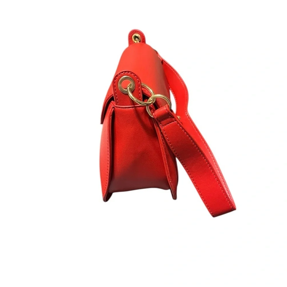 Badgley Mischka Vibrant Red Shoulder/Crossbody Bag NWT